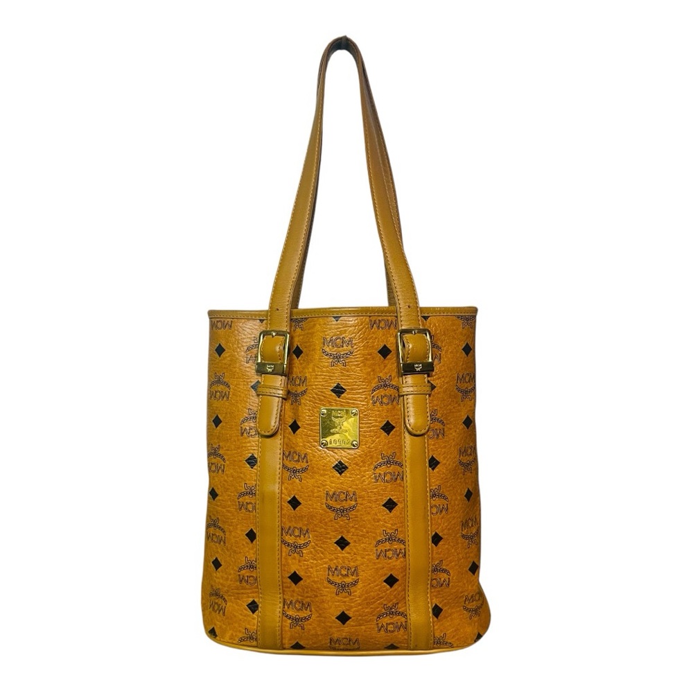 MCM Cognac Shoulder Bag